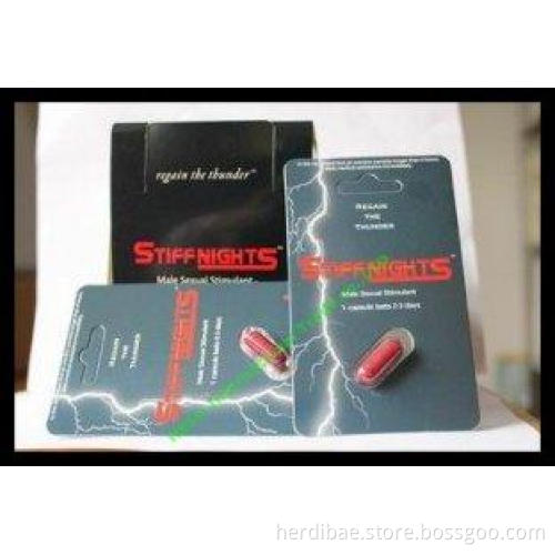 Stiff night 1ct Male Enhancement Capsules single packs to c